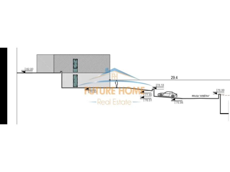Dhermi - Palase, shitet apartament ne plazh 1 Katshe Kati 0, 236 m² 620.000 € (green cost)