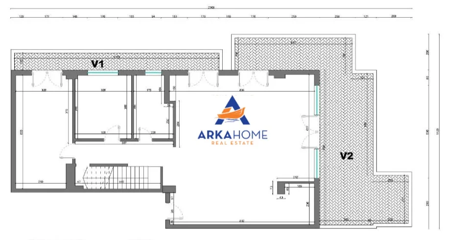 Tirane, jepet me qera ambjent biznesi Kati 5, 400 m² 2.500 € 