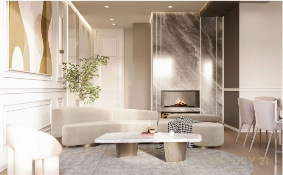 Tirane, jepet me qera apartament 3+1 Kati 20, 197 m² 3.000 € ( Adresa: DOWNTOWN ONE, Tirana, Albania)