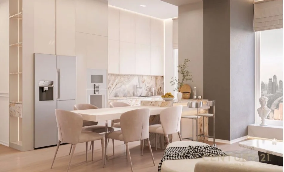 Tirane, jepet me qera apartament 3+1 Kati 20, 197 m² 3.000 € ( Adresa: DOWNTOWN ONE, Tirana, Albania)