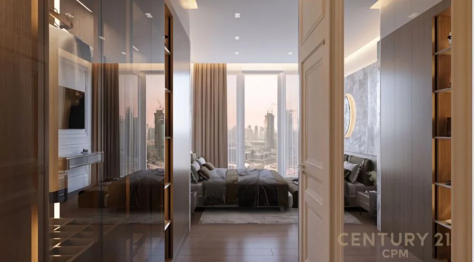 Tirane, jepet me qera apartament 3+1 Kati 20, 197 m² 3.000 € ( Adresa: DOWNTOWN ONE, Tirana, Albania)