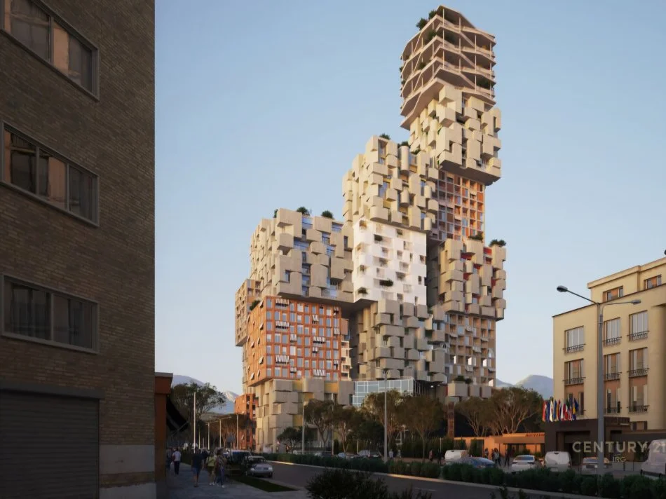 Tirane, shitet apartament 2+1 Kati 13, 131 m² 320.000 € (Hora Vertikal, Zogu I Zi.)