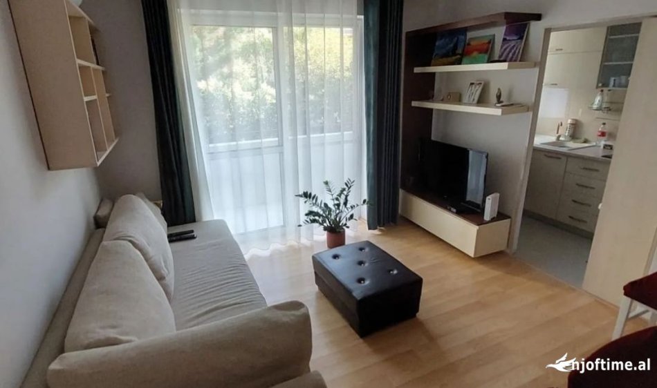 Tirane, jepet me qera apartament 1+1+Ballkon Kati 3, 65 m² 500 € (ISH Stacioni fundit I TR re)