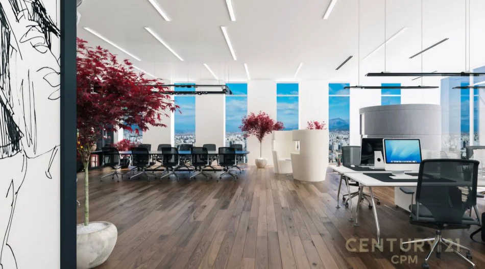 Tirane, jepet me qera zyre Kati 13, 270 m² 9.880 € (Rruga e Elbasanit)