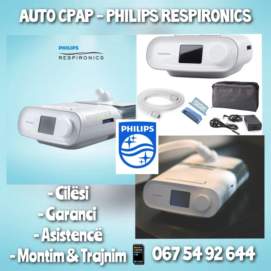Tirane, shes pajisje mjekesore Aparature Frymarrje Philips Auto CPAP për Apne Gjumi 799 €