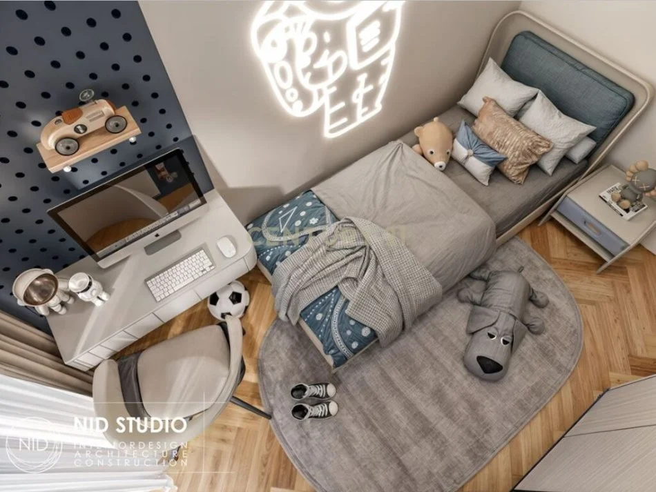 Tirane, shitet apartament 3+1 Kati 4, 123 m² 2.210.000 € (Residence Kodra e Diellit 2)