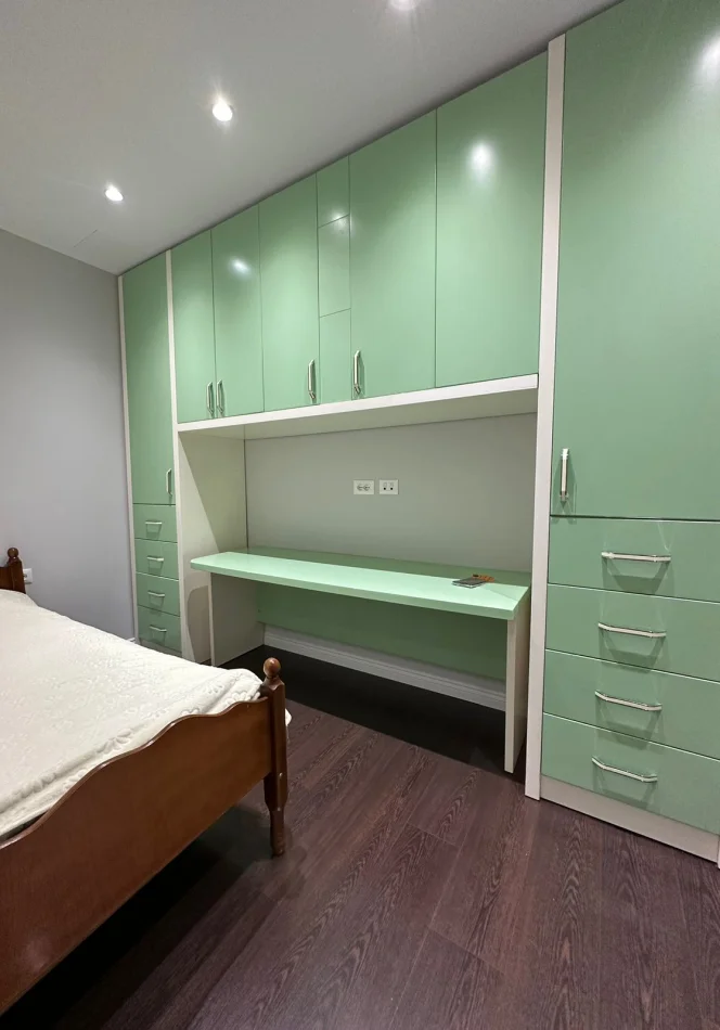 Tirane, jepet me qera Vile 1+1+Ballkon Kati 1, 60 m² 418 € (Prane shkolles Myslym Shima)