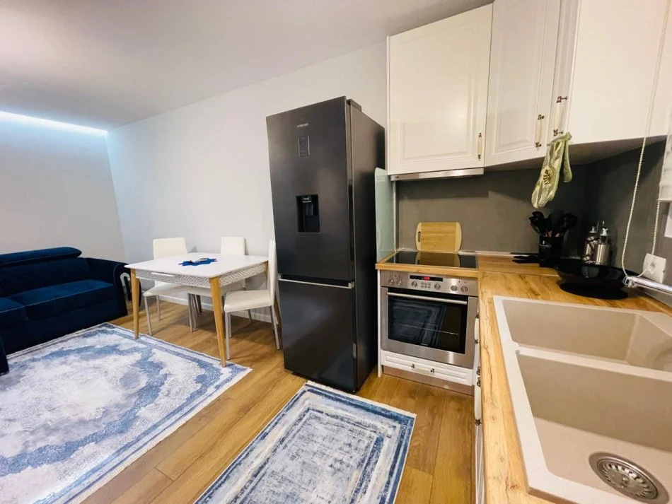 Tirane, jepet me qera apartament 1+1+Ballkon Kati 1, 56 m² 600 € (Petro Nini Luarasi Shkolla Baletit)