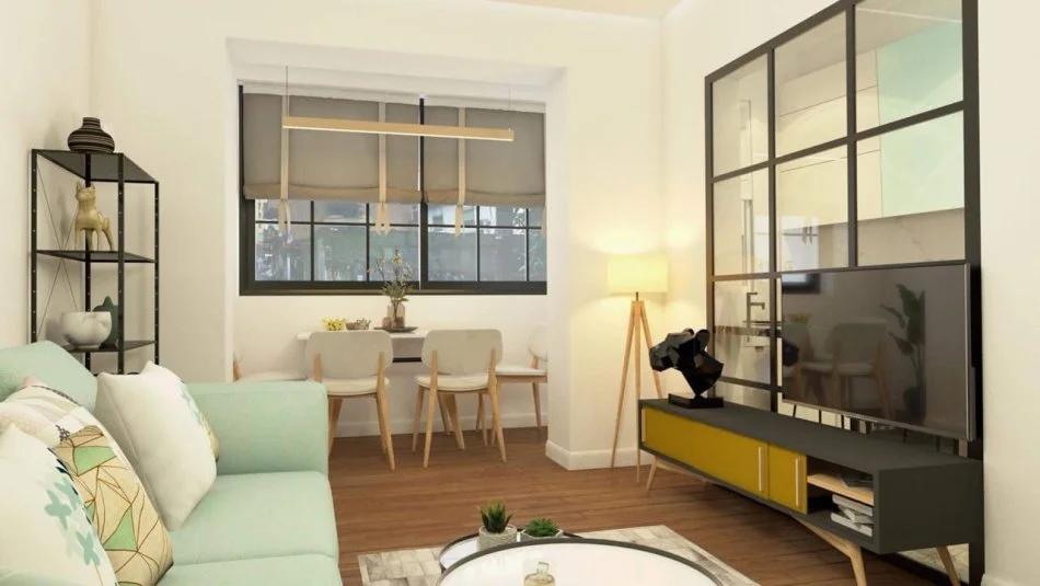 Tirane, jepet me qera apartament 1+1+Ballkon Kati 3, 62 m² 1.000 € (Rruga Elbasanit)