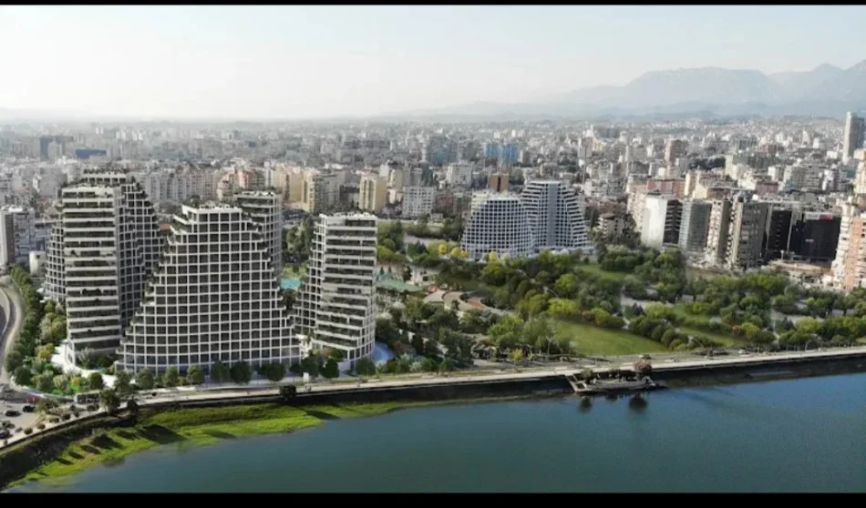 Tirane, jap me qera Kati 9, 120 m² 1.000 € (Kompleksi Lake view)