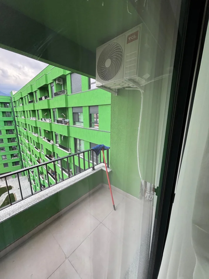 Tirane, jepet me qera 1+1+Ballkon Kati 7, 78 m² 550 € (Kompleksi i pallateve arb trans)