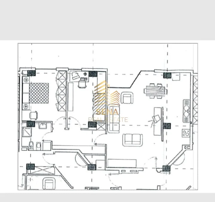 Tirane, shitet apartament 2+1+Ballkon Kati 3, 103 m² 258.000 € (21 Dhjetori, Rruga Muhamed Gjollesha)
