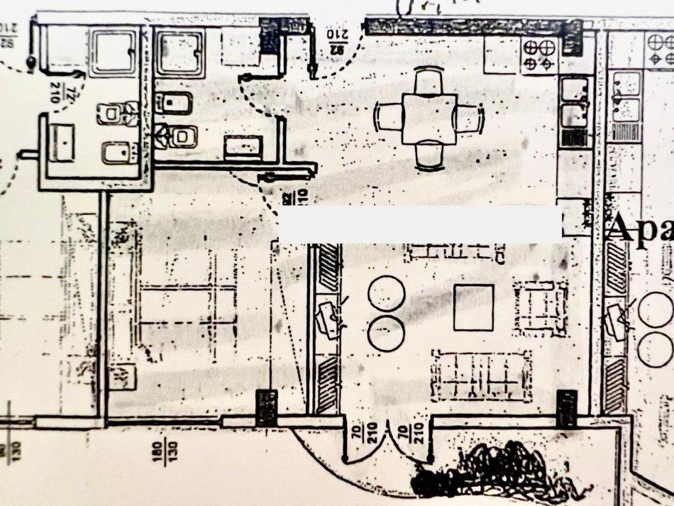 Sarande, shitet apartament ne plazh 1+1+Ballkon Kati 3, 67 m² 167.000 €