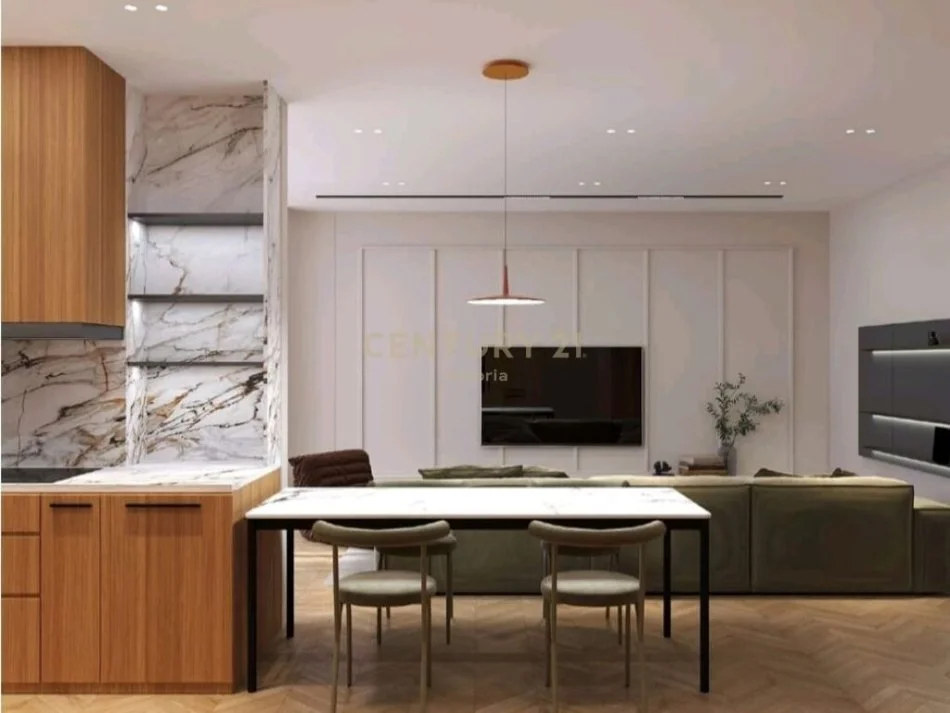 Tirane, jepet me qera apartament 2+1 Kati 8, 106 m² 800 € 