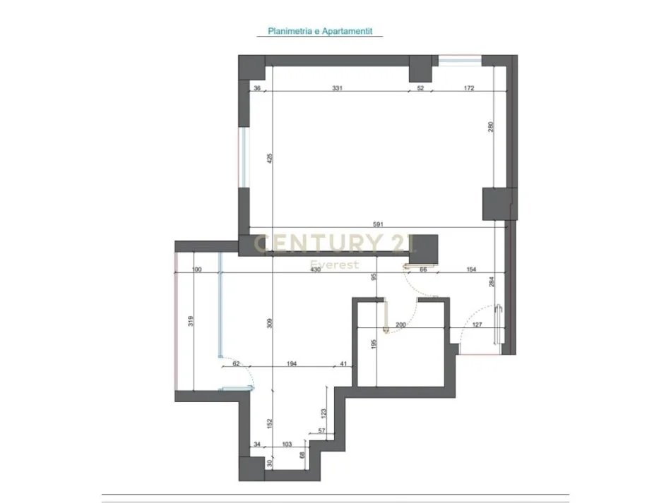 Tirane, shes apartament 1+1 Kati 6, 67 m² 165.000 € (Vasil Shanto)