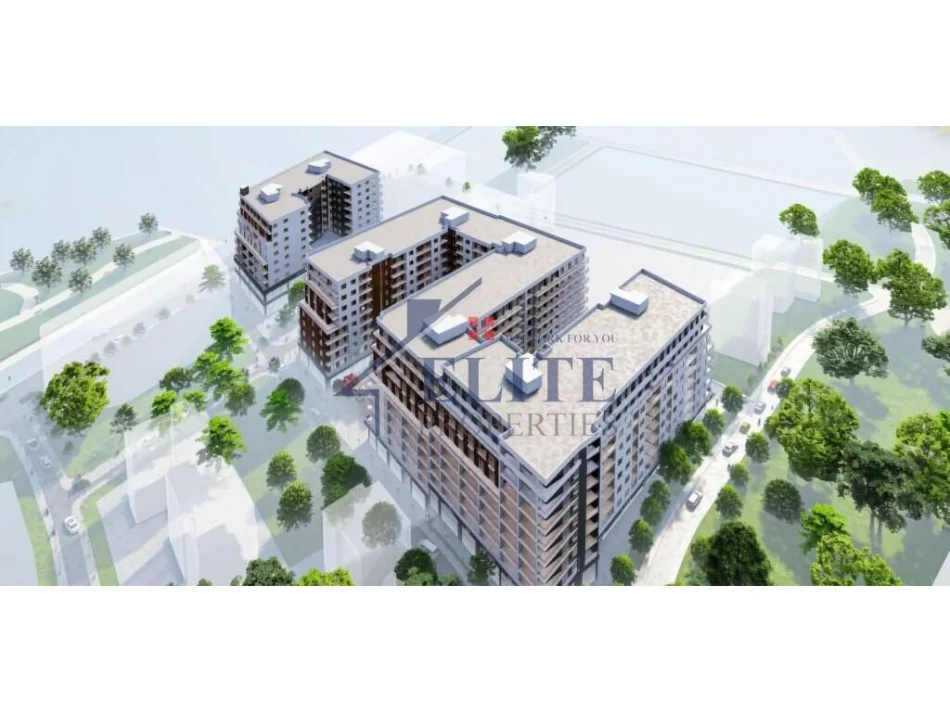 Tirane, shitet apartament 2+1+Ballkon Kati 7, 103 m² 124.140 € (Space City Paskuqan)