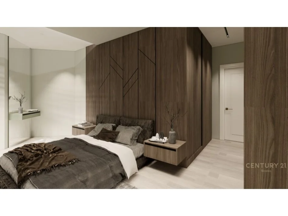 jepet me qera apartament 2+1 Kati 7, 94 m² 650 € (Ali Demi)