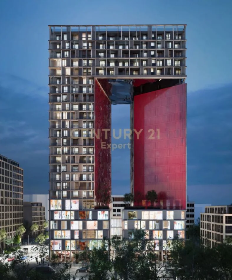 Tirane, shitet apartament 2+1 Kati 20, 127 m² 322.280 € (Rruga e Kosovareve)