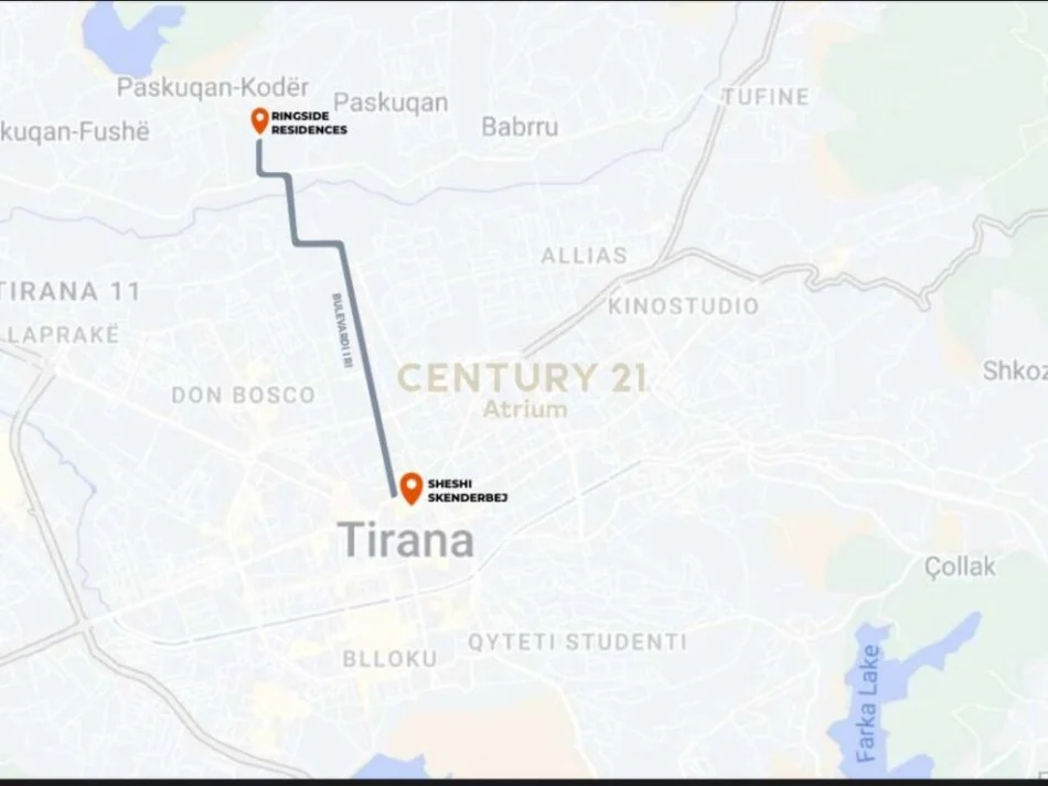 Tirane, shitet apartament 2+1+Ballkon Kati 1, 100 m² 95.000 € (Paskuqa)