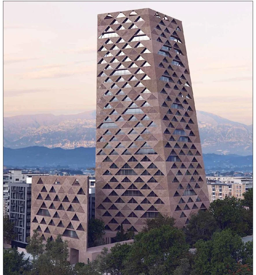 Tirane, shitet 3+1+Ballkon Kati 19, (Tirana Tower)