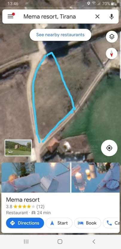 Tirane, shes truall 1.200 m² 95.000 Euro (MULLET (TE MEMA RESORT))