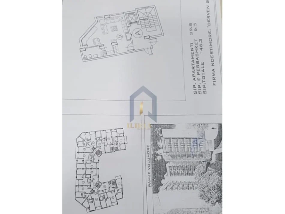 Tirane, shitet apartament 1+1 Kati 3, 46 m² 59.500 € (Apartament 1+1 per shitje ne “Kombinat”)