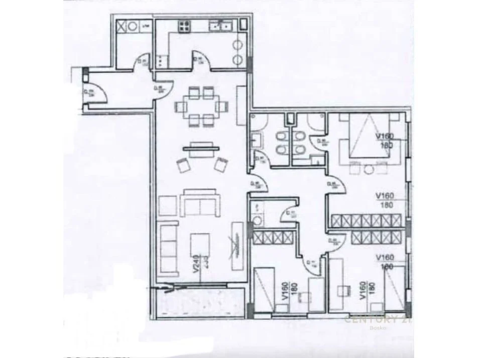Tirane, shitet apartament 3+1 Kati 3, 162 m² 349.000 € (Liqeni i thate)