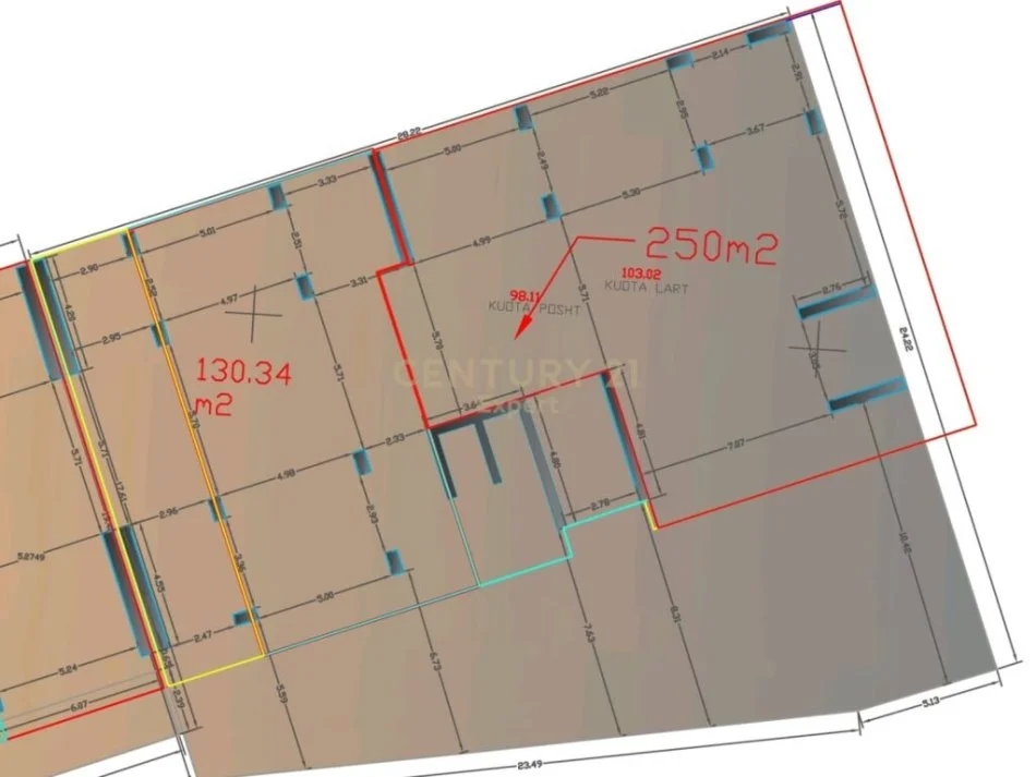 Tirane, jepet me qera ambjent biznesi Kati 0, 250 m² 3.000 € (Bulevardi i Ri)