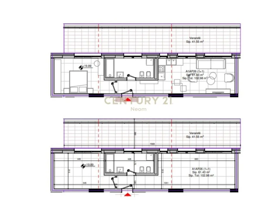 Tirane, shitet apartament 1+1+Aneks+Ballkon Kati 5, 115 m² 215.600 € (Neom109364)