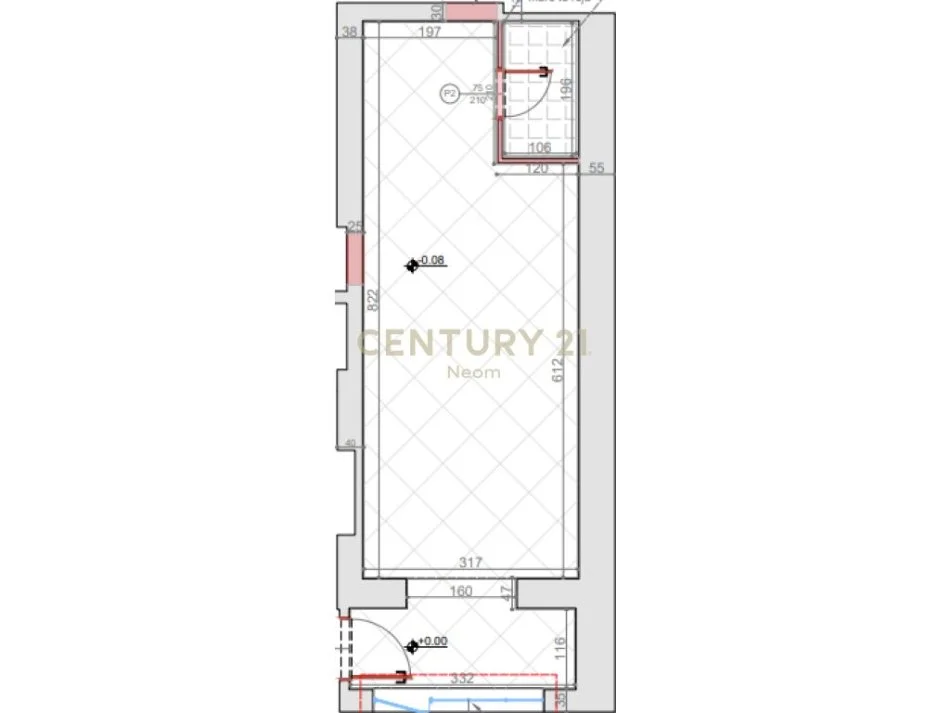 Tirane, jepet me qera zyre Kati 0, 73 m² 1.600 € (Neom109969)