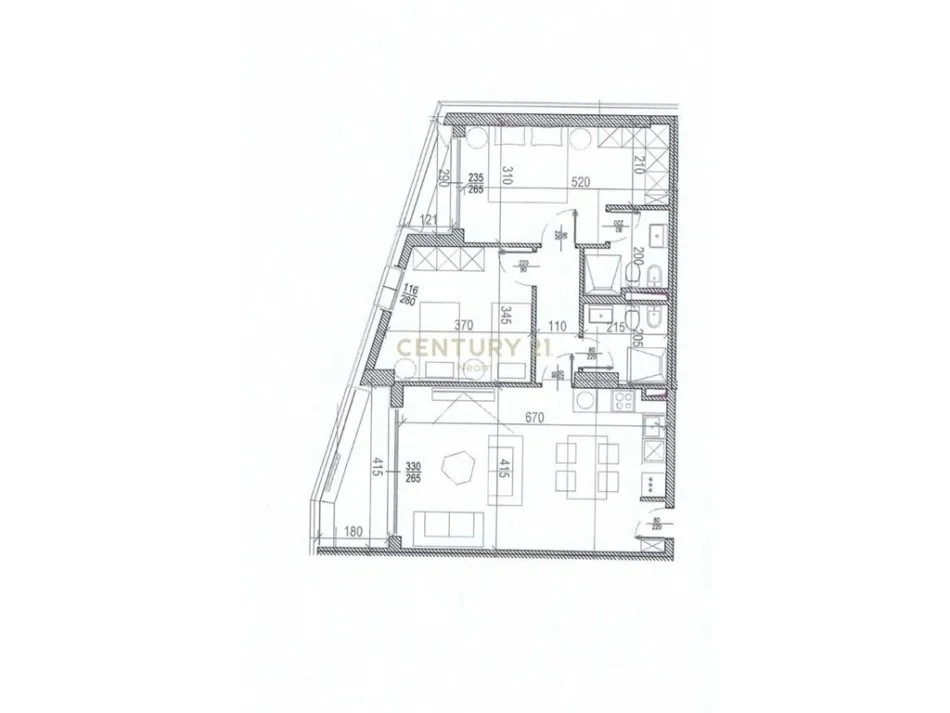 Tirane, shitet apartament 2+1+Aneks+Ballkon Kati 4, 103 m² 174.845 € (Neom110071)