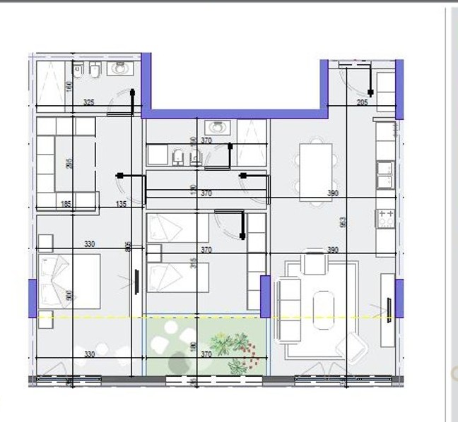 Tirane, shes apartament 2+1+2 , 130 m² 315.000 € (Komuna e Parisit)