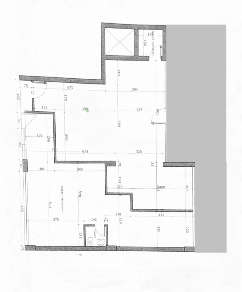 Tirane, shitet ambjent biznesi Kati 1, 200 m² 387.000 € (rrapo hekali)