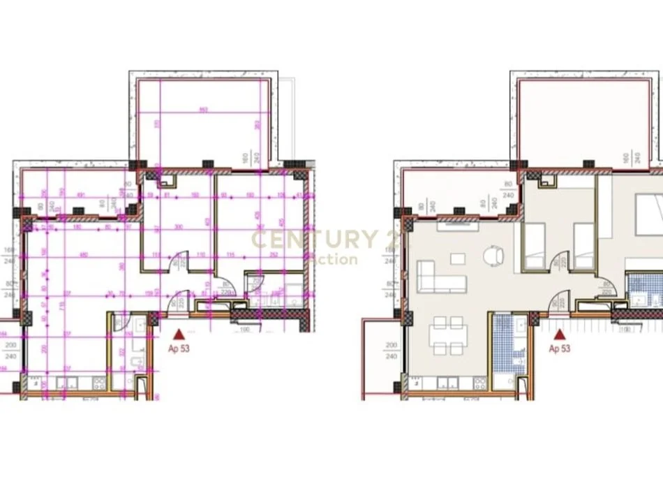 Tirane, shes apartament 2+1 , 111 m² 556.200 € (ISH BLLOKU)