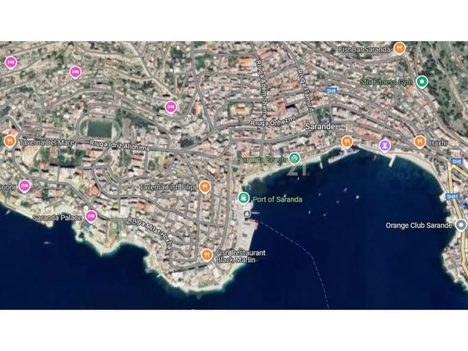 Sarande, shitet toke ne bregdet , 340 m² 170.000 € (Neom111205)