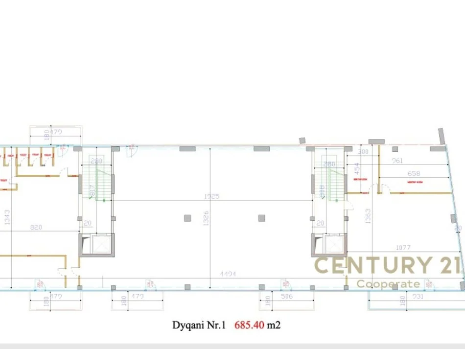 Tirane, jap me qera ambjent biznesi , 953 m² 17.500 € (Kompleksi Delijorgji)