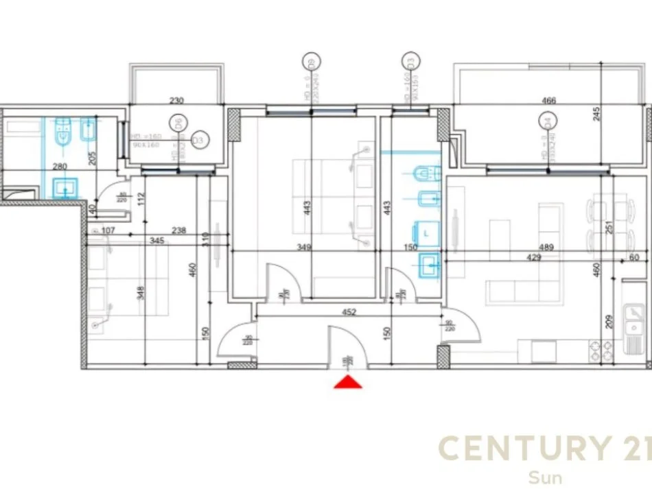 Tirane, shes apartament 2+1 , 118 m² 235.000 € (Liqeni i Thatë)