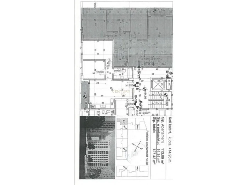 Tirane, shitet apartament 3+1 Kati 4, 127 m² 240.000 € (Porcelan)