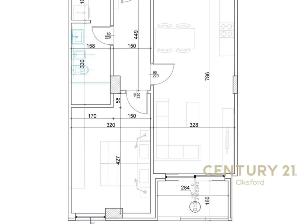 Tirane, shes apartament 1+1 , 67 m² 154.800 € (LIQENI I THATE)