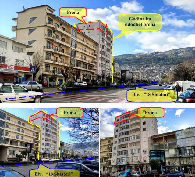 Gjirokaster, shes apartament 2+1+A+BLK Kati 8, 131 m² 26.000 Euro (Lagjia 18 Shtatori Gjirokaster)