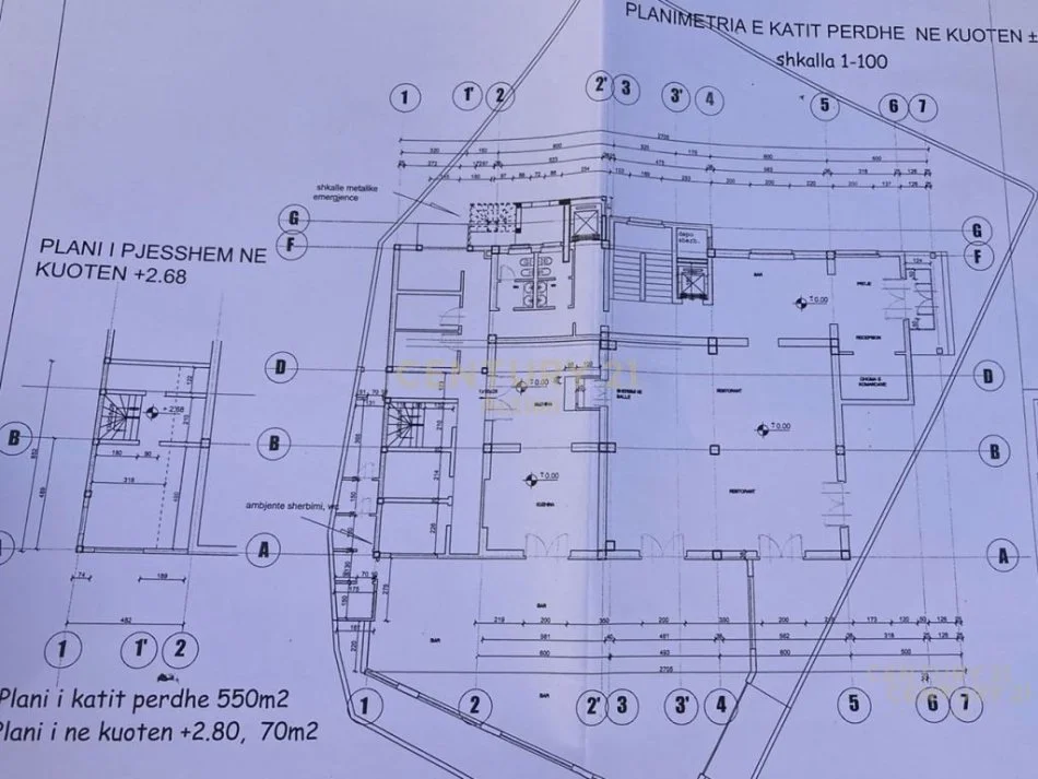 Tirane, jap me qera ambjent biznesi , 984 m² 20.000 € (BLV. "BAJRAM CURRI",)