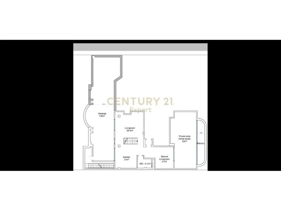 Tirane, shitet apartament duplex Kati 5, 565 m² 1.250.000 € (air Albania)