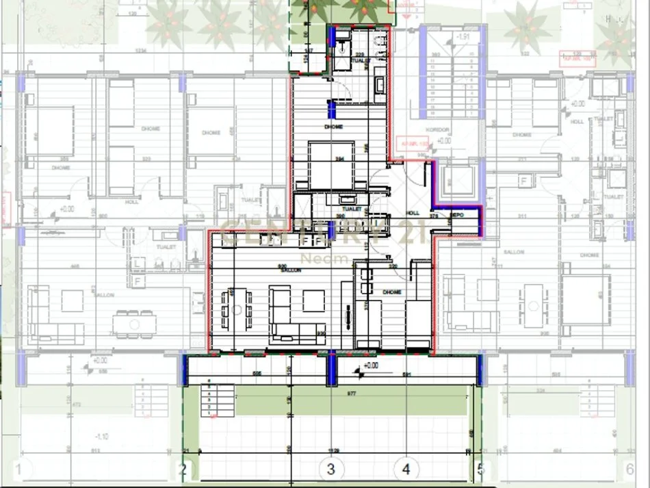 Tirane, shes apartament 2+1+OBORR , 105 m² 251.100 € (Farke)