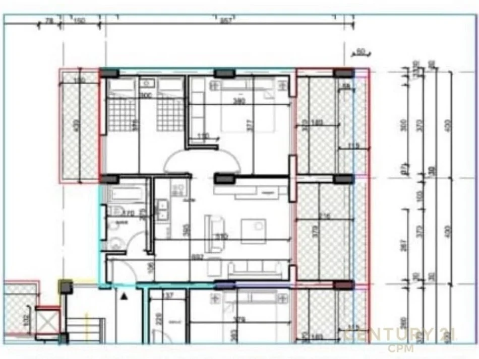 Sarande, shitet apartament Kati 5, 100 m² 250.000 € 