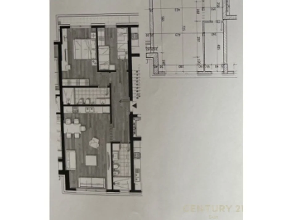 Tirane, shitet apartament 2+1 Kati 8, 107 m² 180.516 € (Don Bosko)