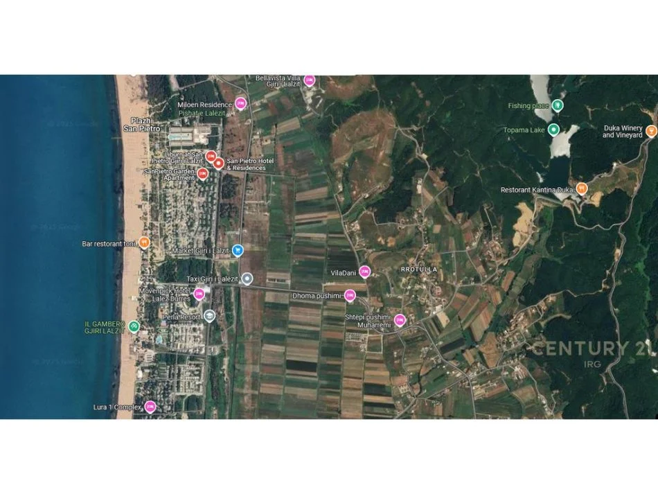 Gjiri Lalezit | Hamallaj, shitet toke , 8.058 m² 966.960 € (Gjiri Lalzit)