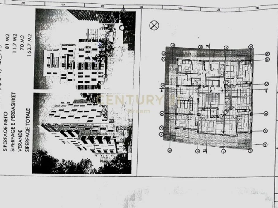 Tirane, shitet apartament 2+1 Kati 5, 163 m² 216.000 € 