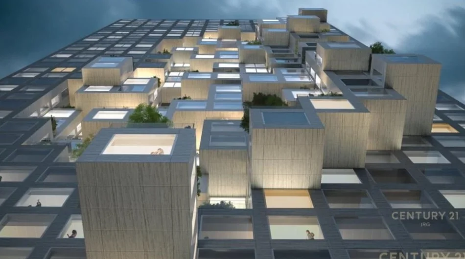 Tirane, jepet me qera zyre Kati 6, 1.569 m² 30.000 € (Rruga e Elbasanit)