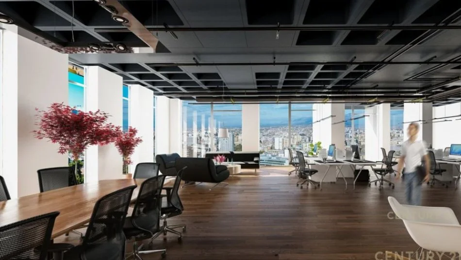 Tirane, jepet me qera zyre Kati 6, 1.569 m² 30.000 € (Rruga e Elbasanit)