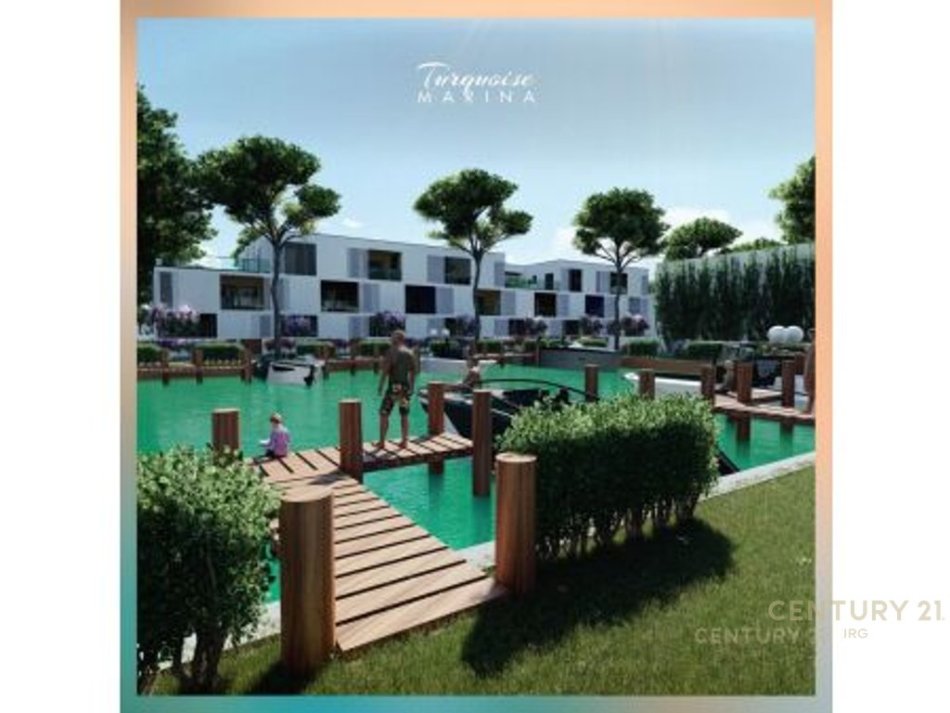 Gjiri Lalezit | Hamallaj, shitet apartament 1+1+Ballkon , 70 m² 165.000 € (TURQUOISE MARINA)